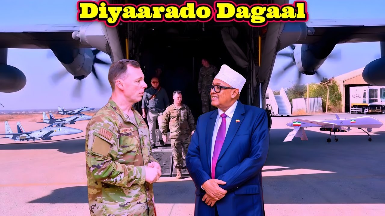 Diyaarado Dagaal Oo Barbera La Keenay, Geelaha Jabuuti & Xasan Gurguurte Oo Loo Hanjabay