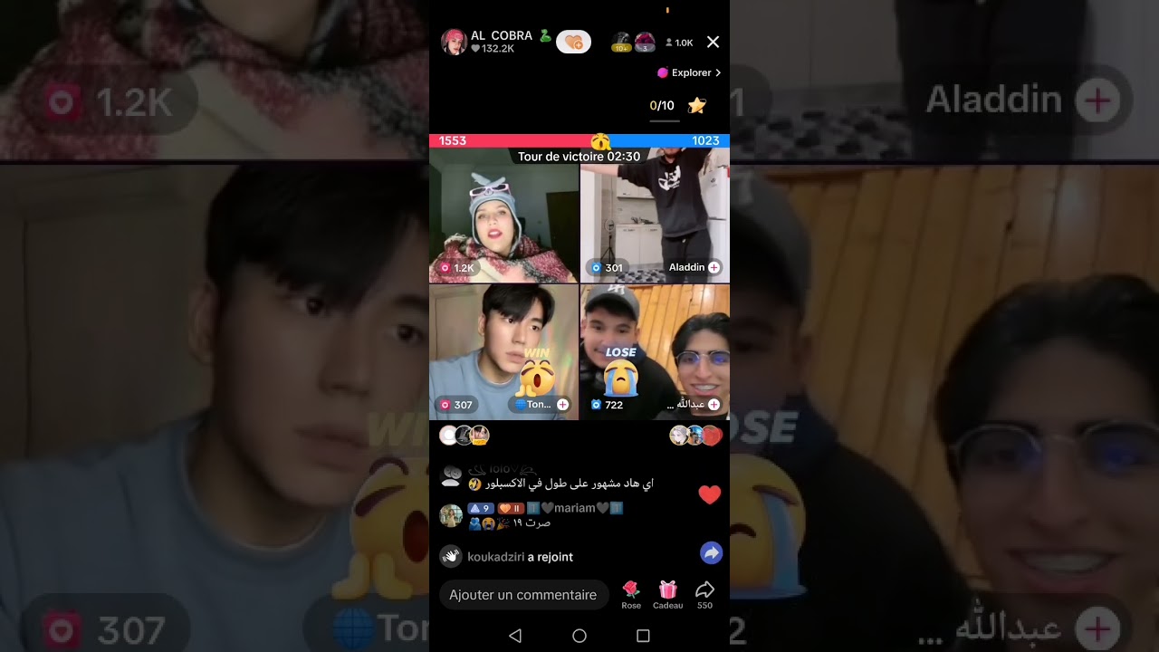 part4 كوبرا مع أصدقاءها الضحك 🤣🤣