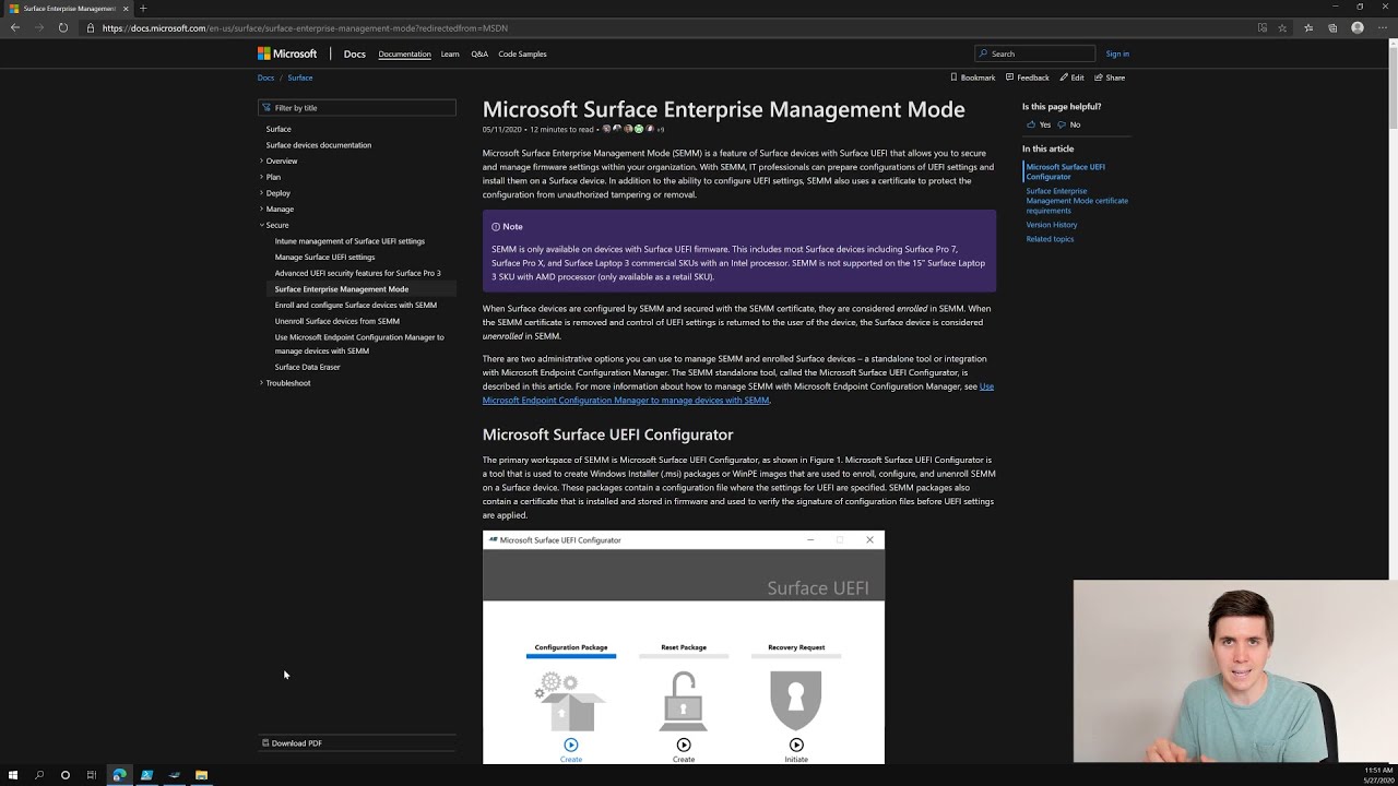 Surface Enterprise Management Mode - tyler@home Episode 1