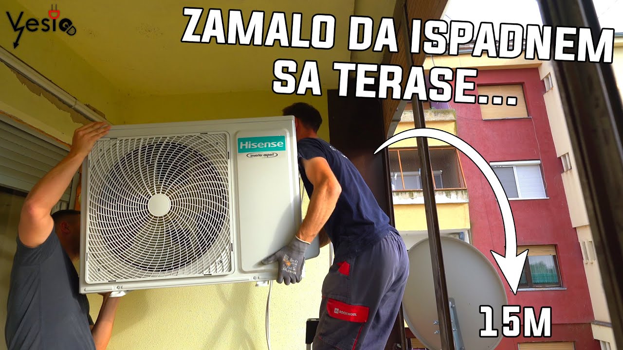Jedna od zahtevnijih ugradnji klima uredjaja