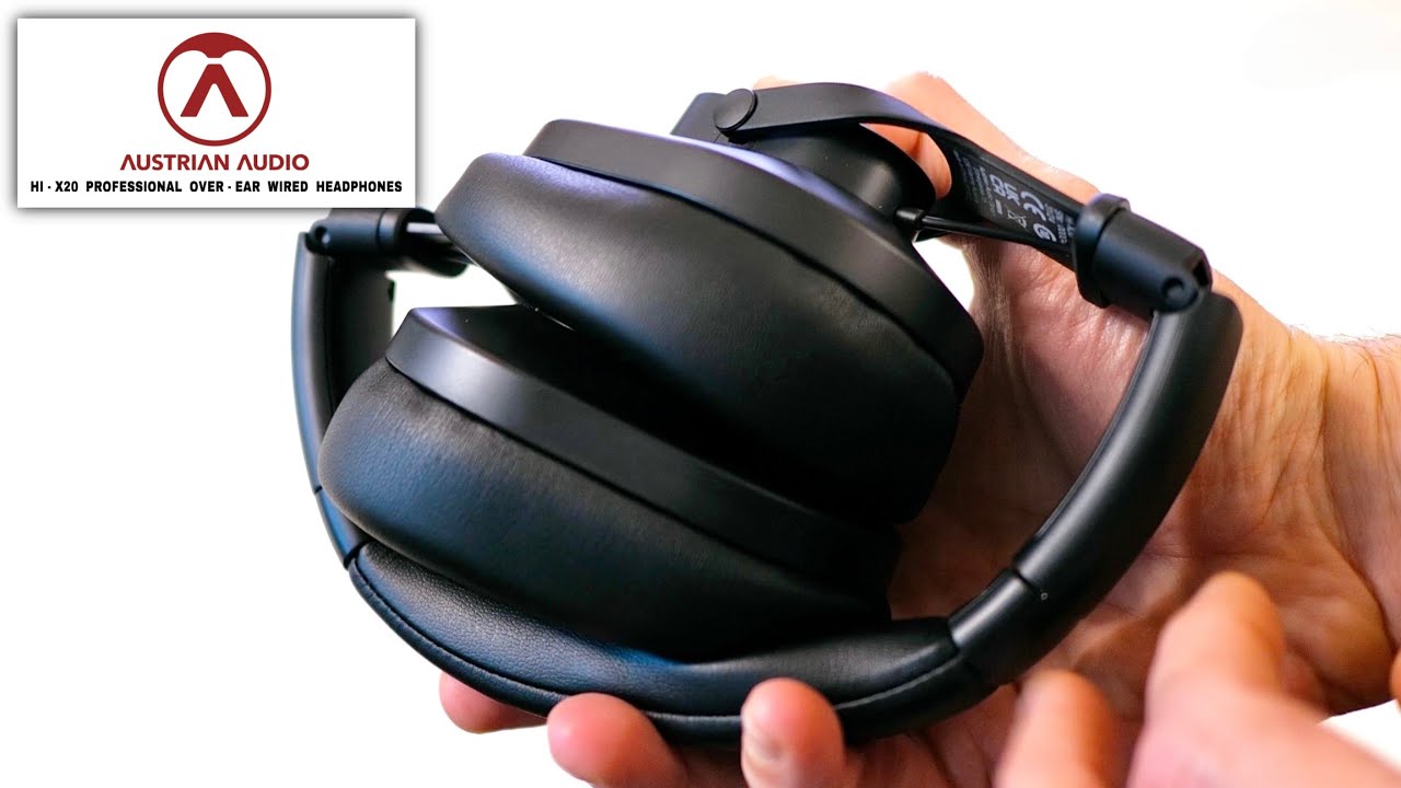 Austrian Audio HI-X20 Professional Over-Ear Foldable Wired Headphones Review