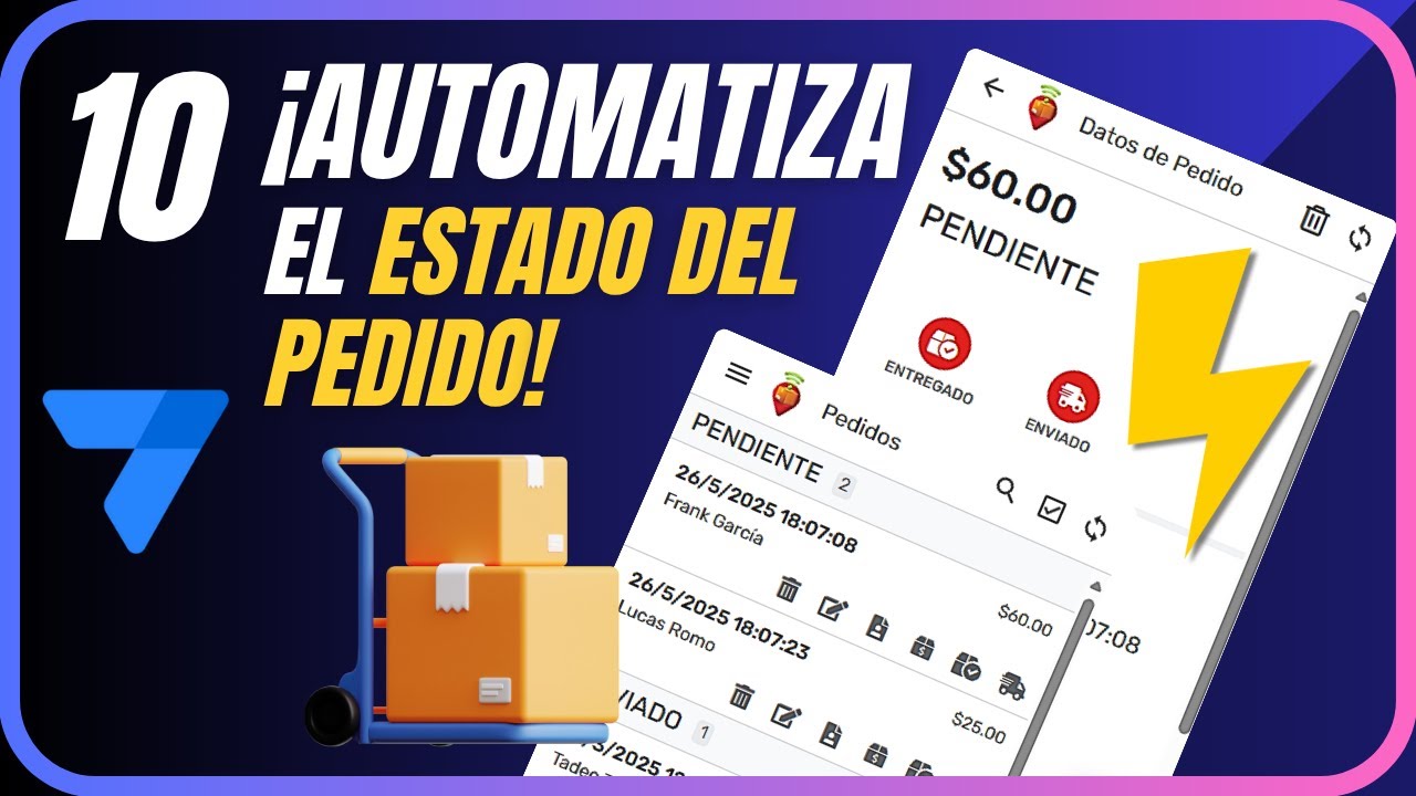 ESTADO del PEDIDO AUTOMÁTICO ⚡ en AppSheet | Uso de Actions (Cómo crear Acciones)
