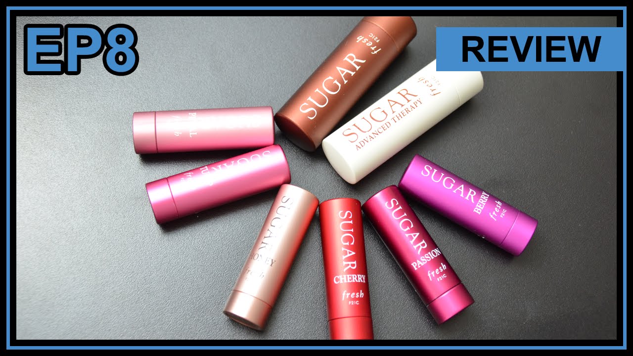 รีวิว ลิปมัน ลิปมันสี fresh 8 ตัว 6 สี swatch ดู ผู้ชายใช้ได้ไหม