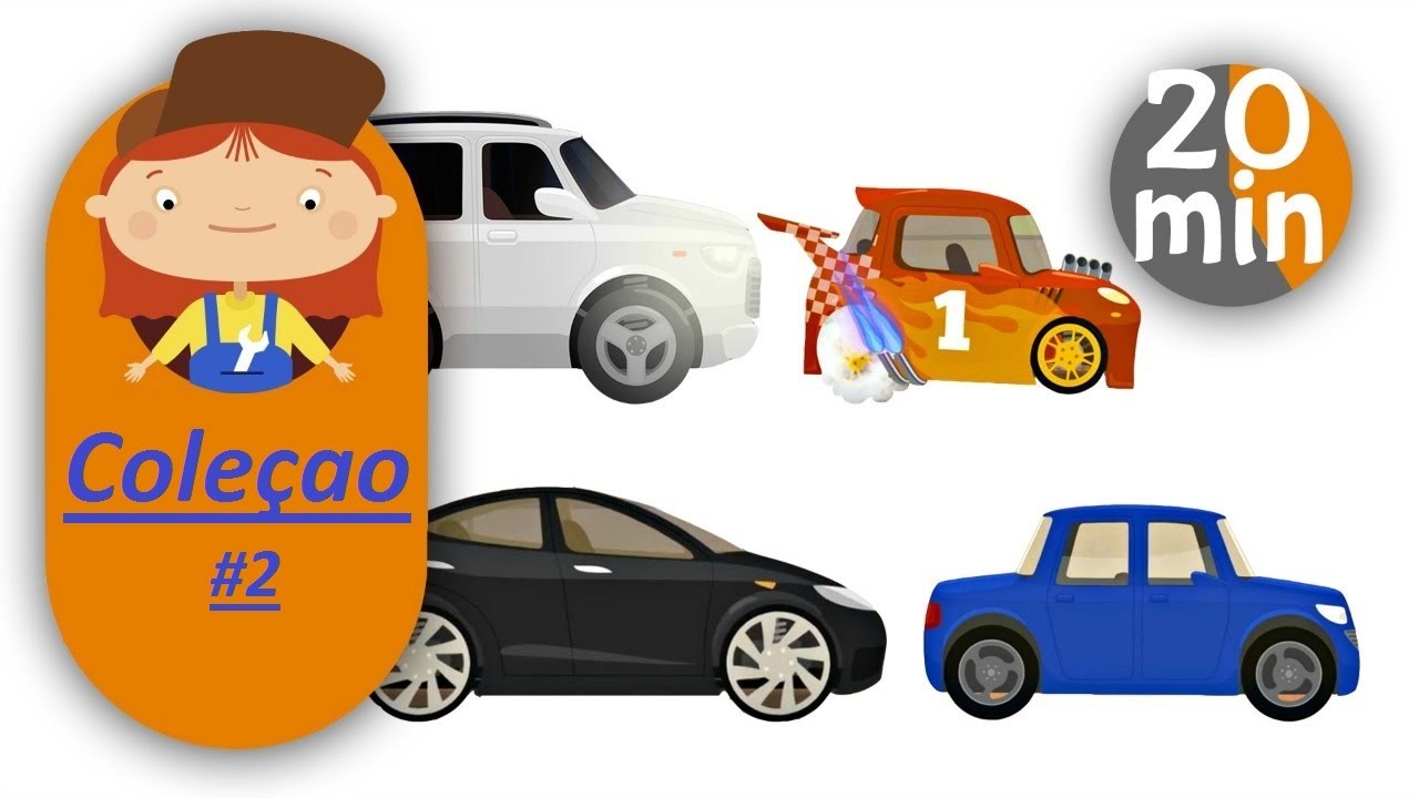 Melhor compilação de desenhos animados. Doutora McWheelie. Coleçao