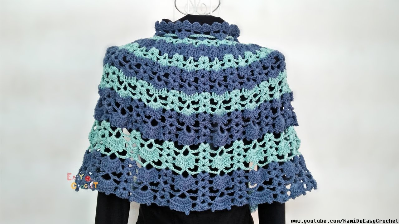 Easy Crochet: Crochet Cape #02