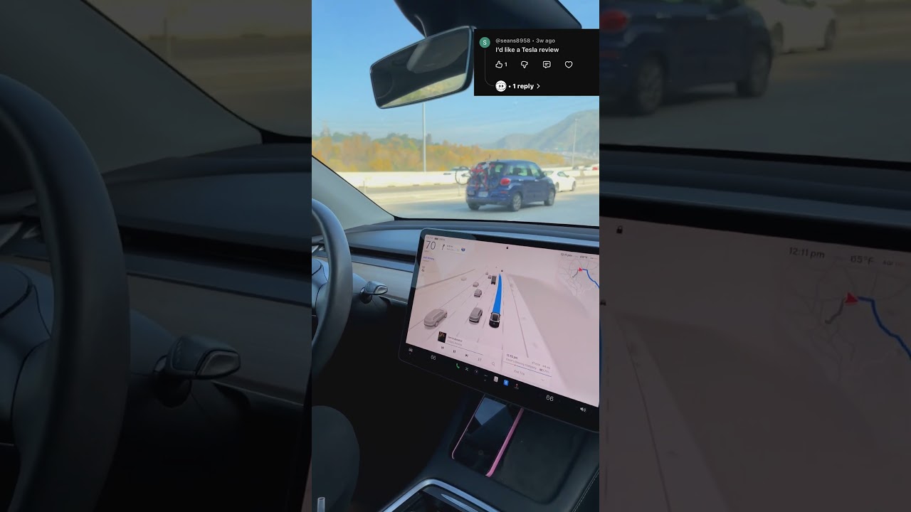 ОПЫТ САМОУПРАВЛЕНИЯ TESLA 😳 