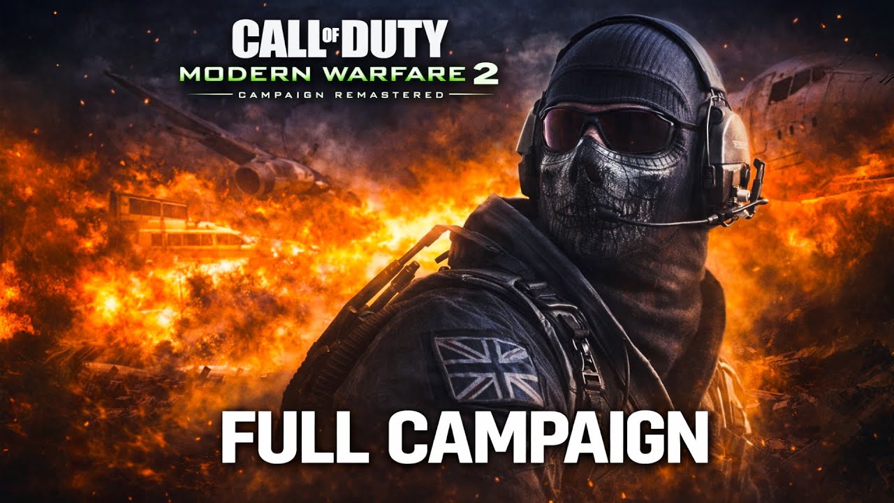 Modern Warfare 2 Remastered – Full Campaign | 