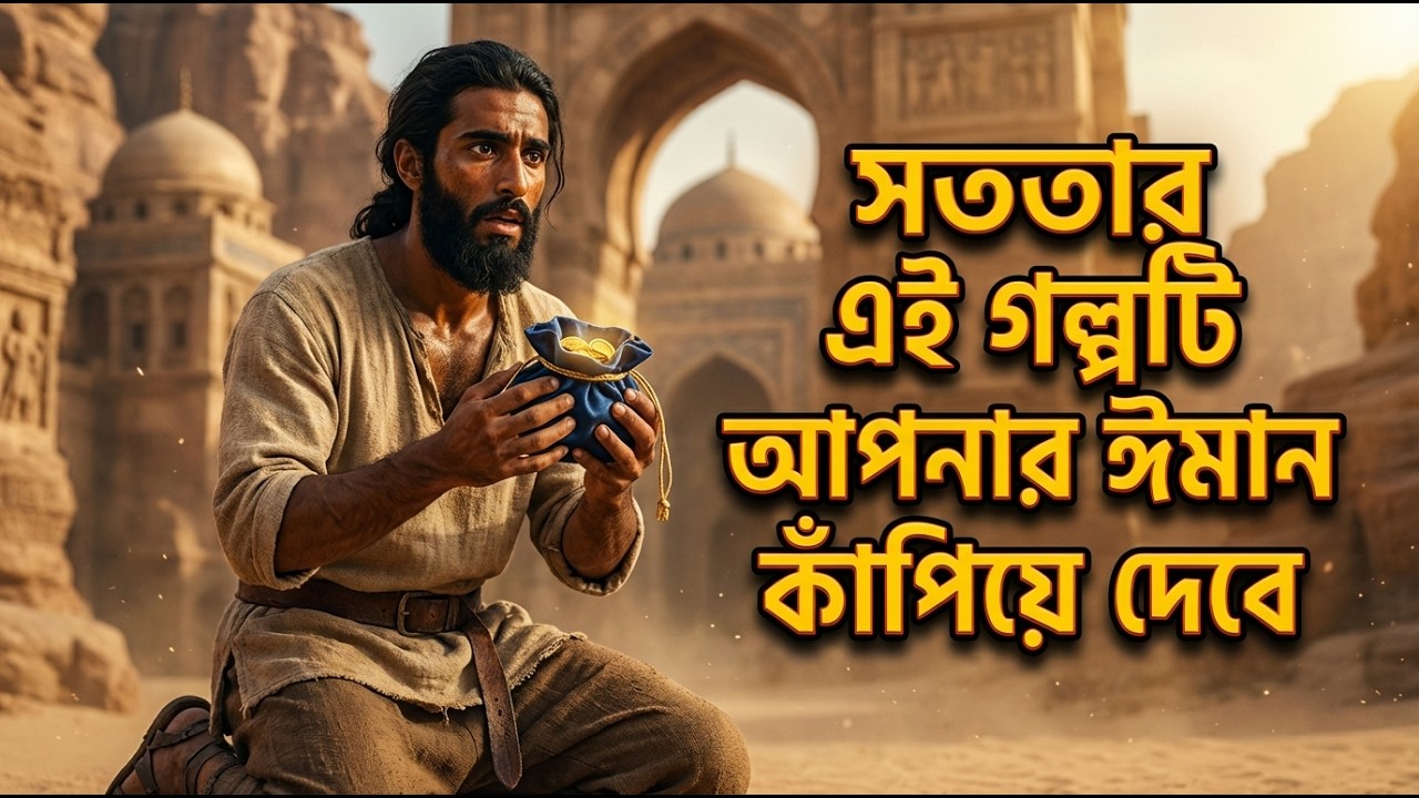 সততার এই গল্পটি আপনার ঈমান কাঁপিয়ে দেবে | হৃদয় ছুঁয়ে যাওয়া ঈমান জাগানো গল্প