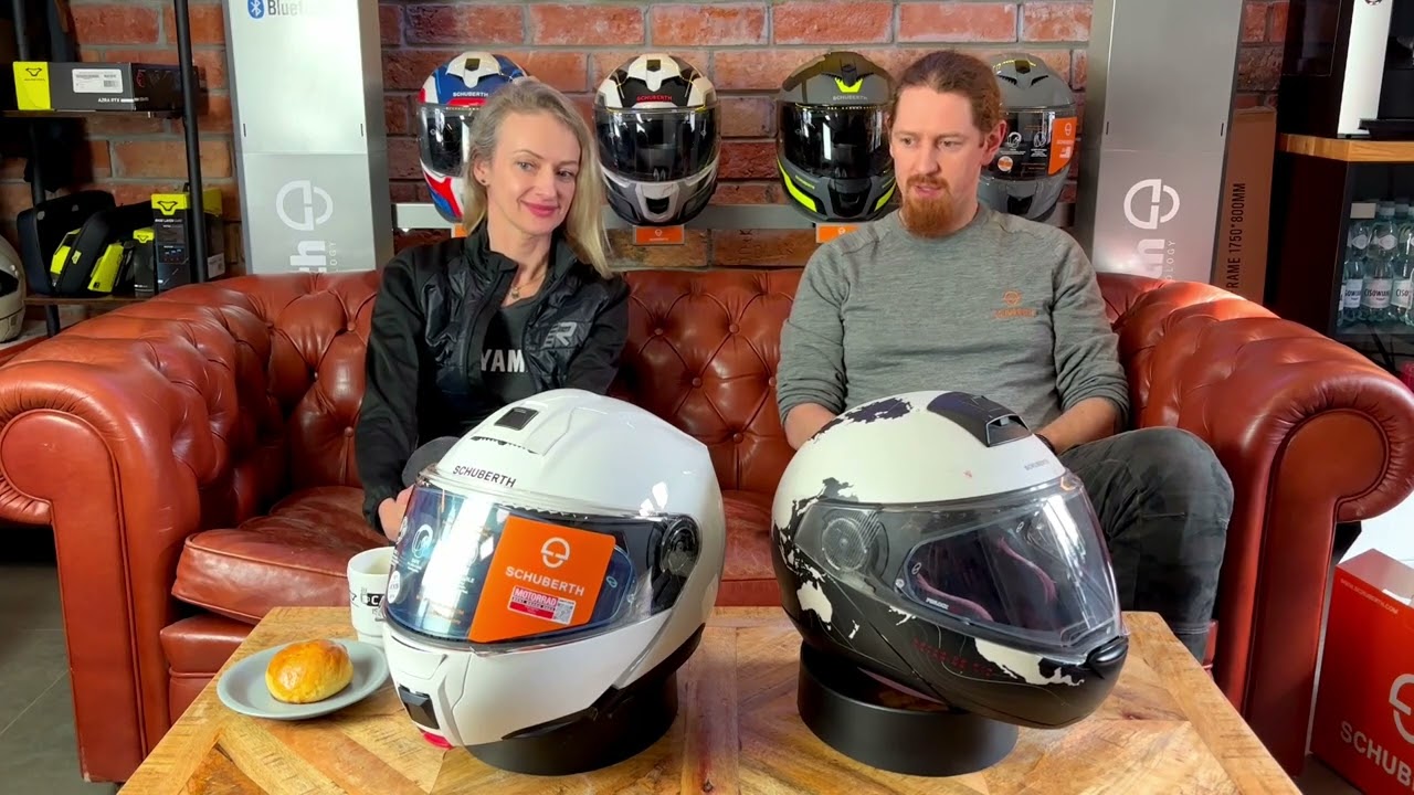 Ania Jackowska - Kobieta na motocyklu Q&A: Kask Schuberth C4Pro vs.Schuberth C5