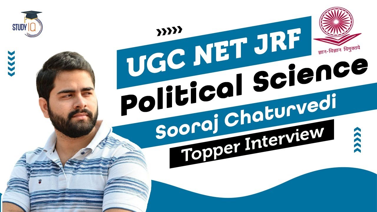 UGC NET JRF Topper Interview - Political Science exam cleared by Sooraj Chaturvedi 