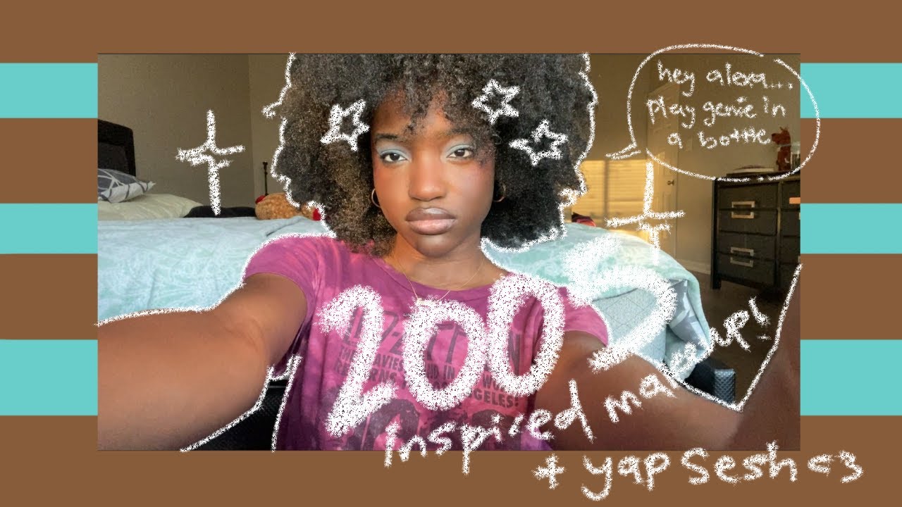 Doing my makeup inspired by my birth year + yapping ;)