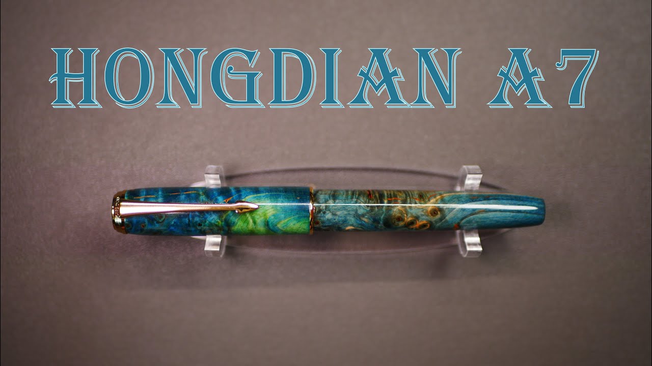Stylo-plume Hongdian A7 : présentation, essai et avis