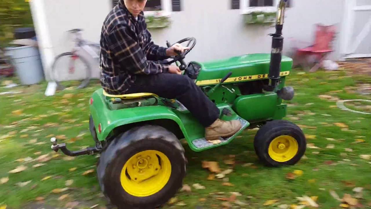 Restored John Deere 110 quick overview