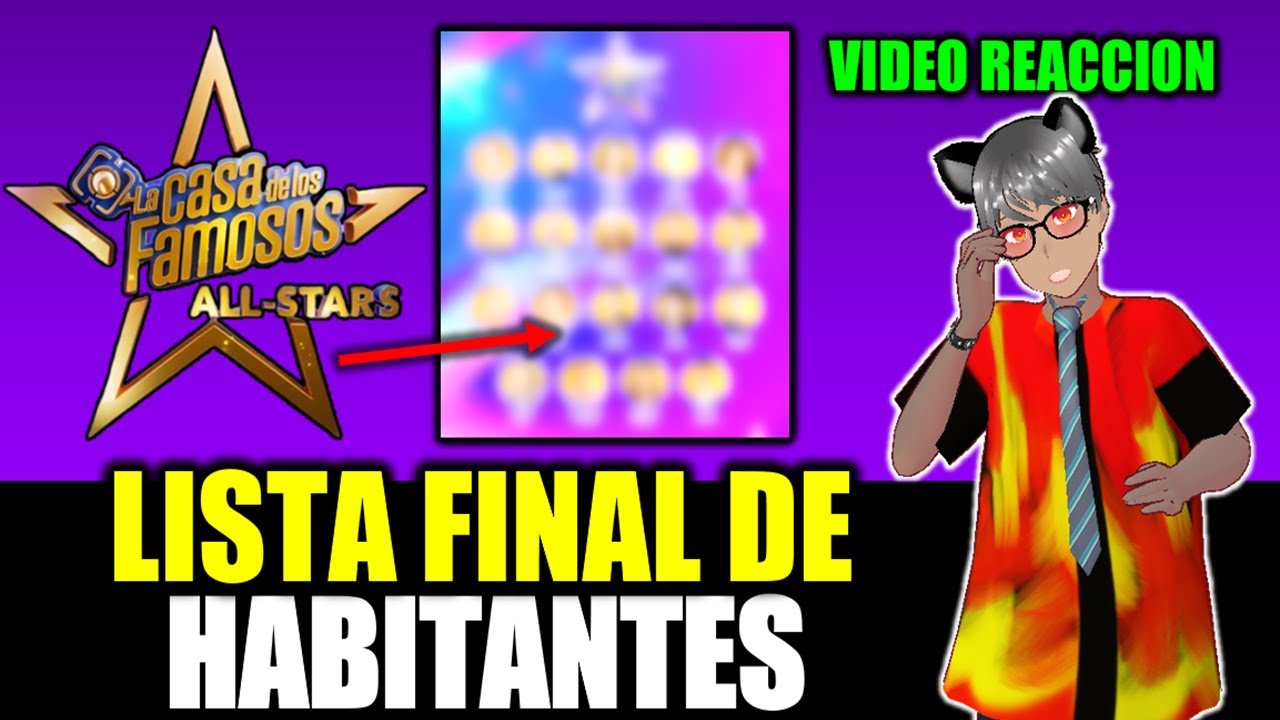 LISTA FINAL de PARTICPANTES de LA CASA DE LOS FAMOSOS ALL STARS | DE TODO PERU REACCIONA