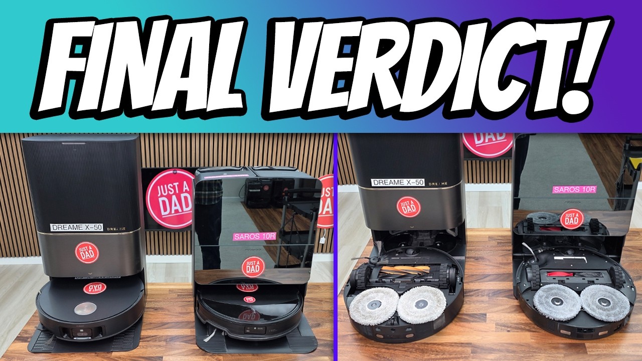 Roborock Saros 10R vs Dreame X50 Final Verdict The BEST Robot Vacuum & MOP Combo
