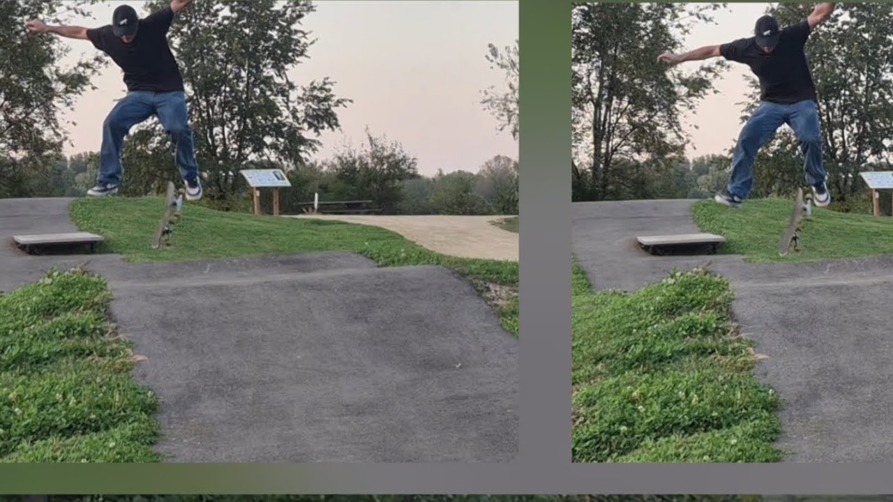 Doing A New Trick Two Times In A Row At The West Salem, Wisconsin Bike Park - Brandon Hanson.