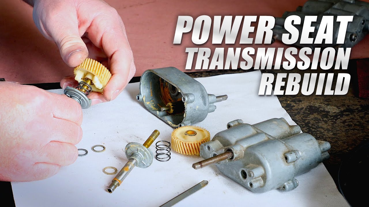 How To Rebuild A Cadillac Power Seat Transmission