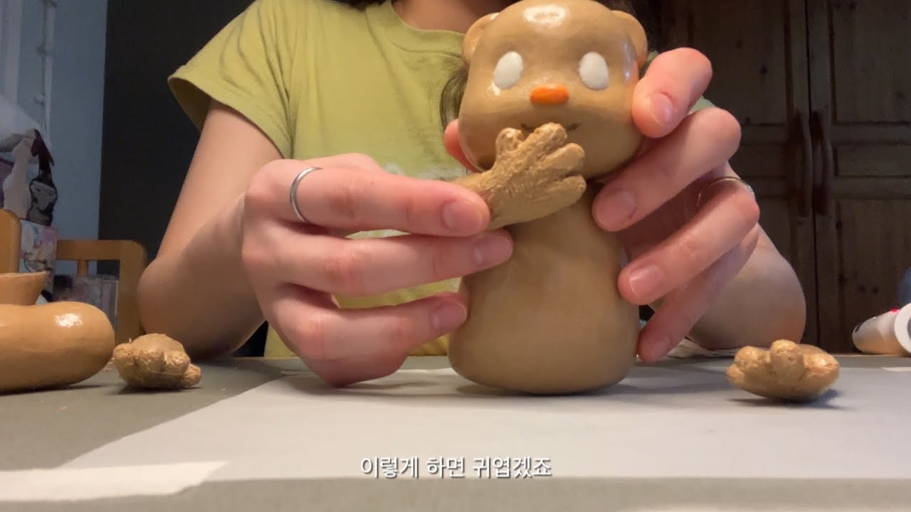 3D펜으로 버터베어 만들기#Butterbear#ด้อมน้องเนย#버터베어
