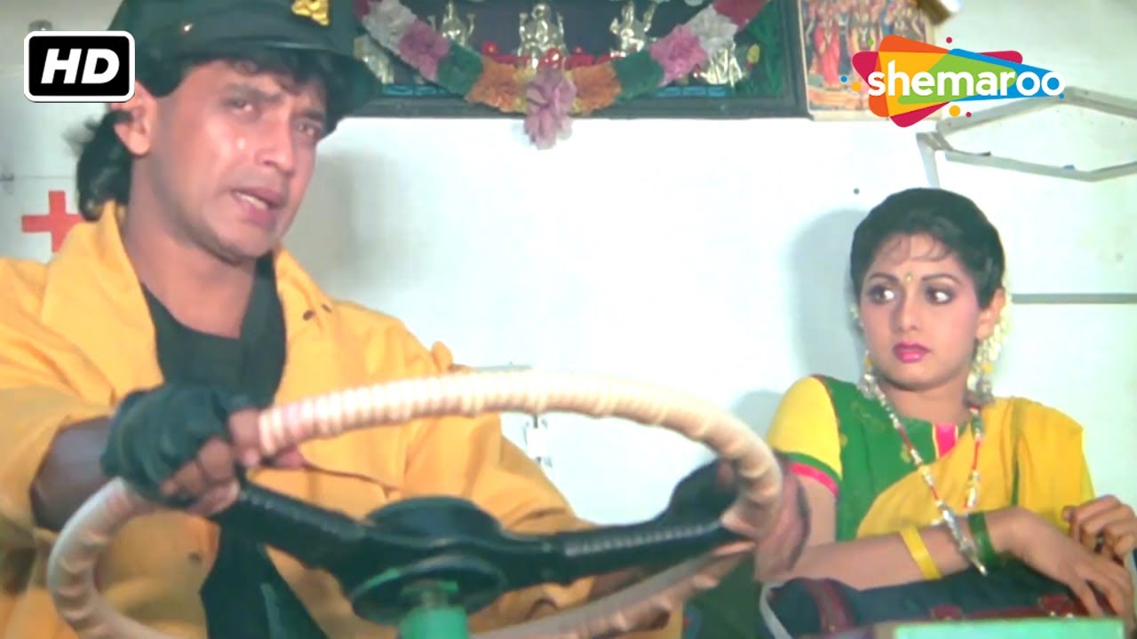 Waqt Ki Awaz - Part 1 | Mithun Chakraborty, Sridevi, Moushumi Chatterjee