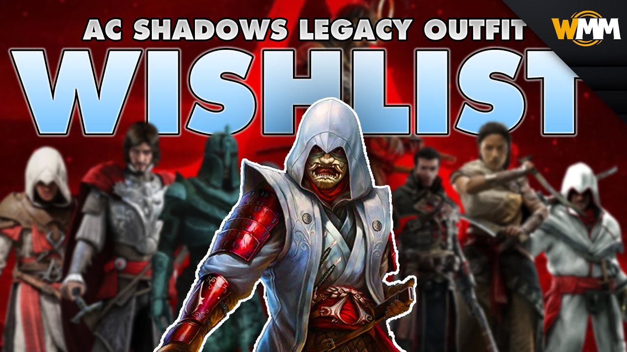 Старые наряды, которые я хочу увидеть в Assassin's Creed Shadows!