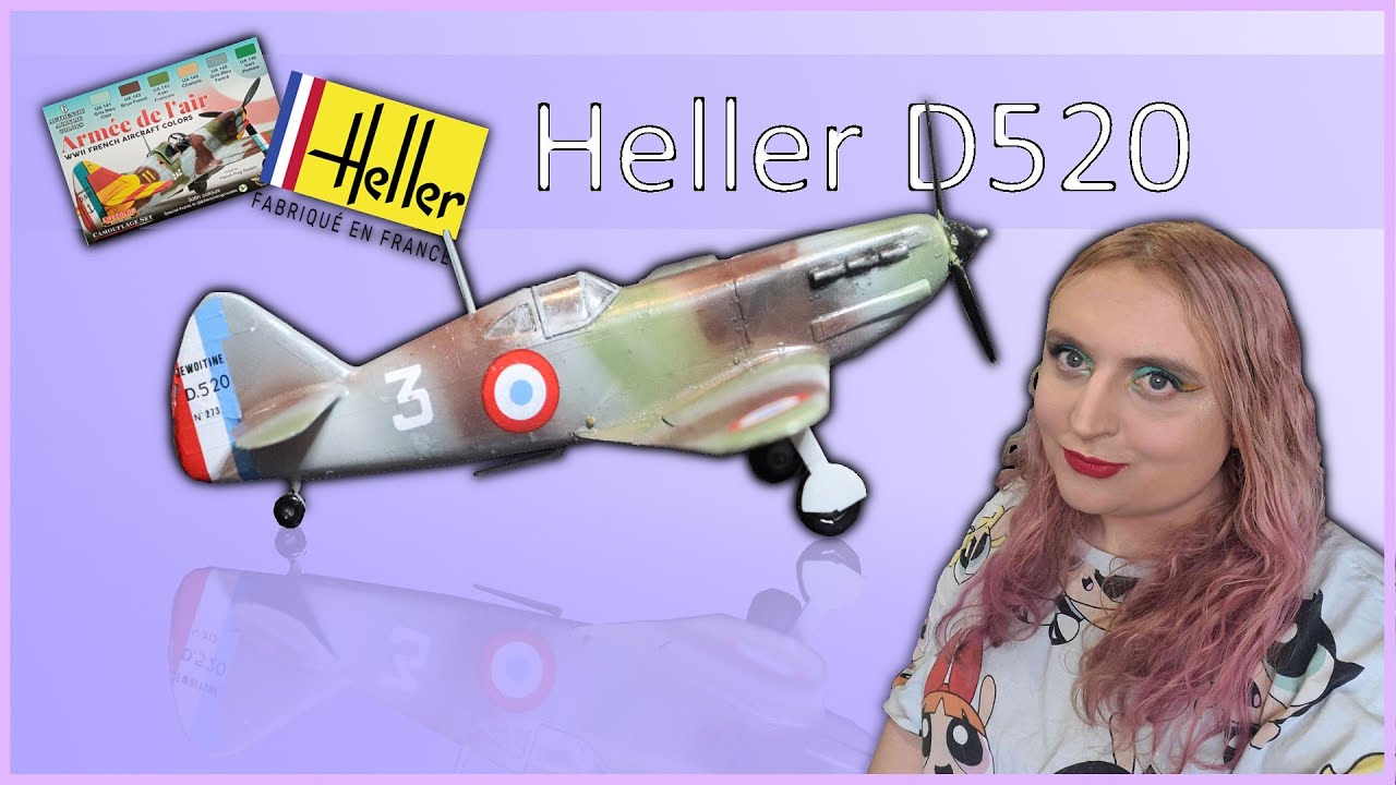 D520, The French Spitfire || Scale Modelling || Heller 1/72 Dewoitine D.520 Full Build