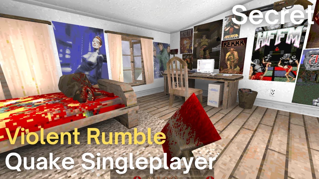 Quake Singleplayer - Violent Rumble - Secret (secret)
