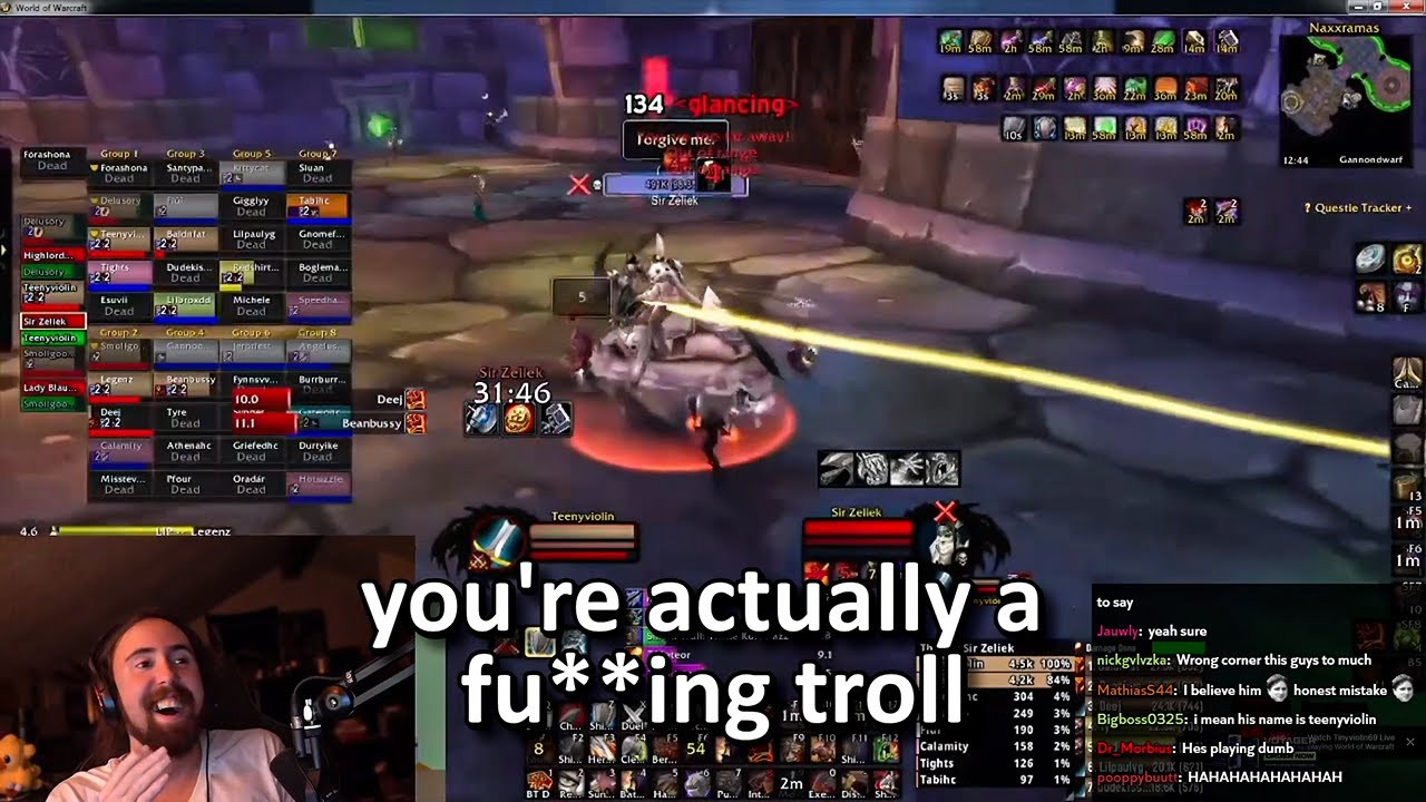 Hardcore WoW Guild Confronts Griefer That Killed Them All