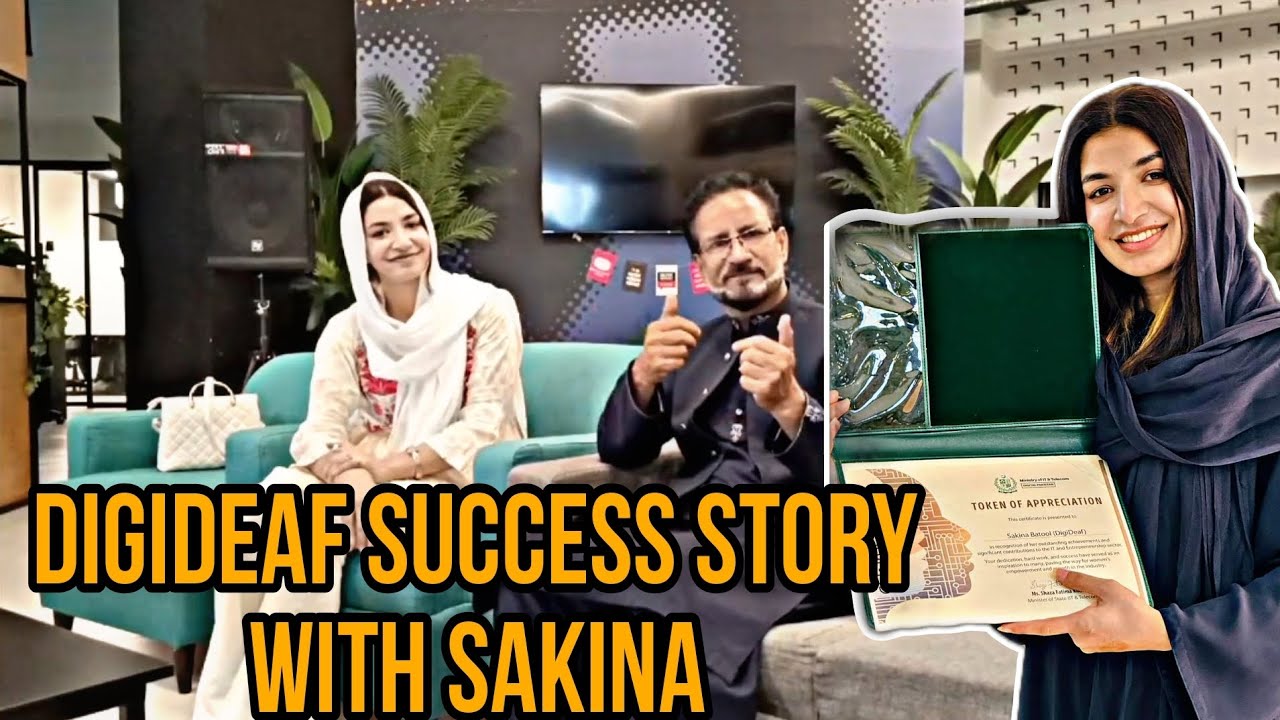 A Day with DigiDeaf | Sakina Deaf X Zahid Deaf | Vlog #deaf