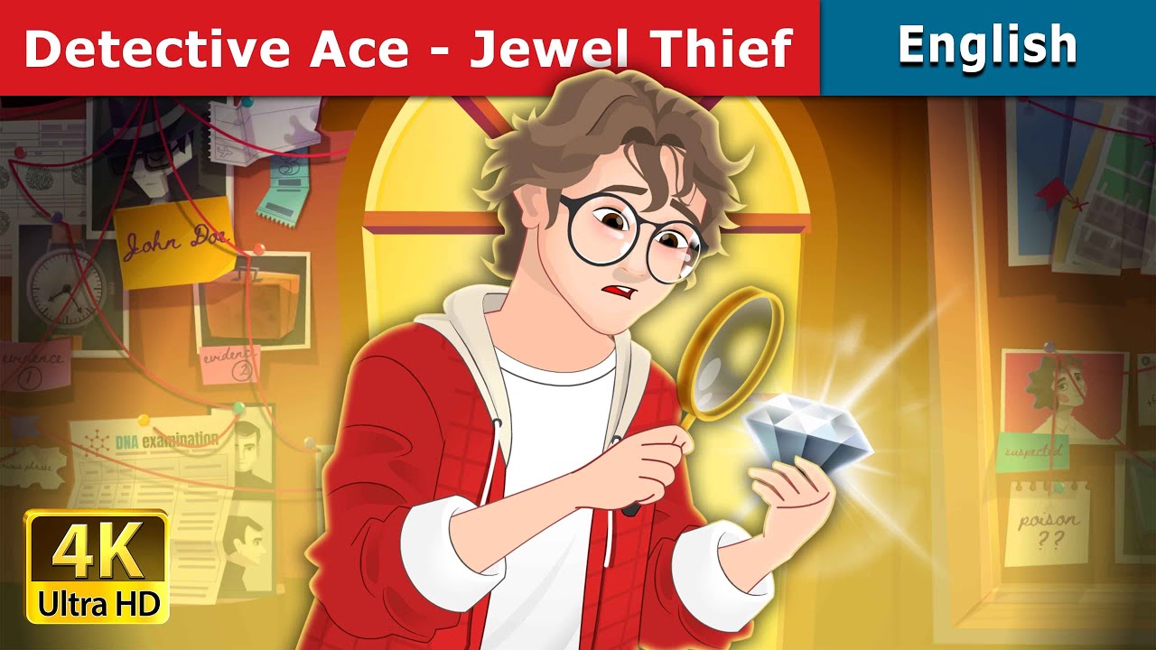 Detective Ace and The Jewel Thief |  Stories for Teenagers | @EnglishFairyTales