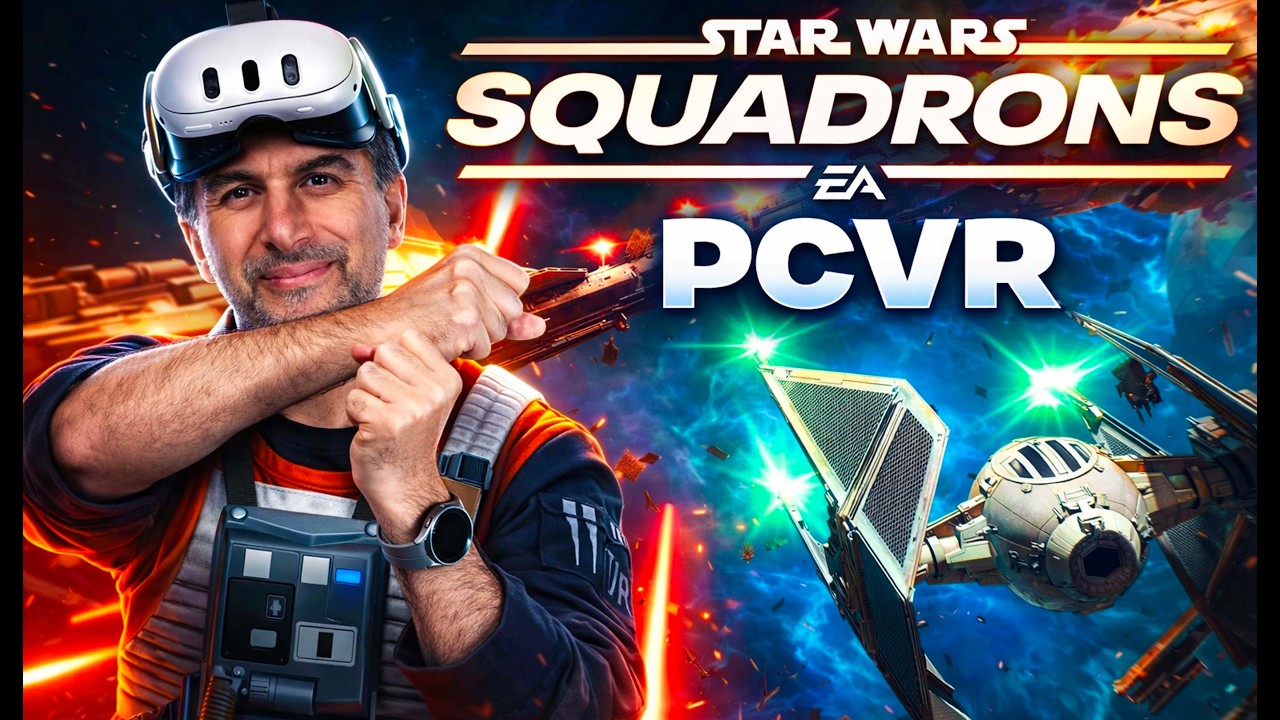 STAR WARS SQUADRONS sur PCVR 💥 Piloter un X-Wing et autres comme un vrai en Solo & Multijoueur !