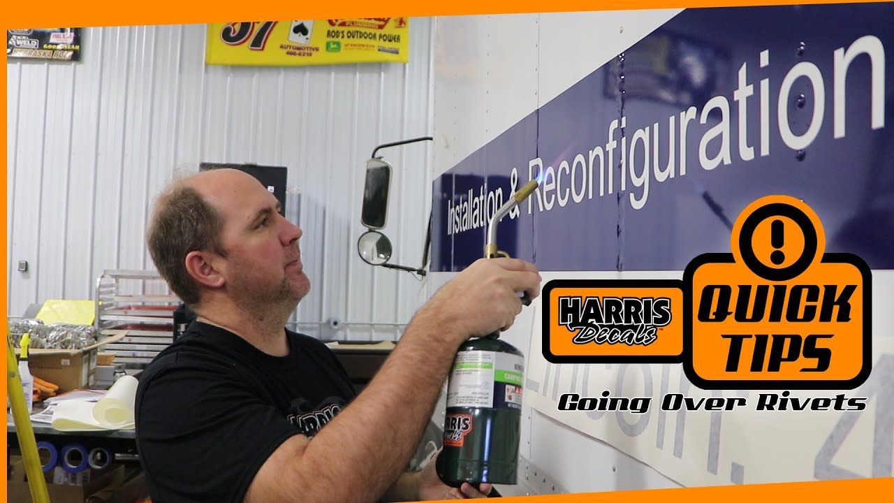 Quick Tips - Apply Graphics over Rivets