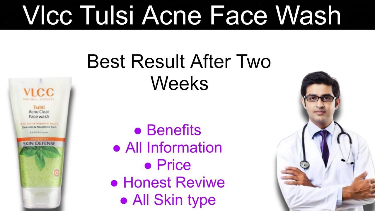 Vlcc Natural Sciness Tulsi Acne Clear Face Wash Honest Reviwe #vlcc #facewash