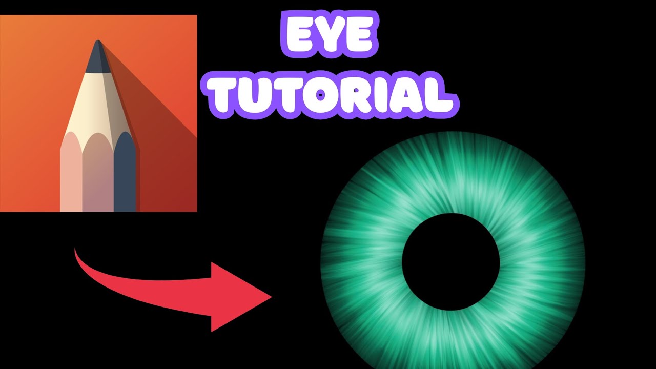 How to draw realistic eye in sketchbook app #autodesksketchbook #drawingapp #howto #eyes #iris #art