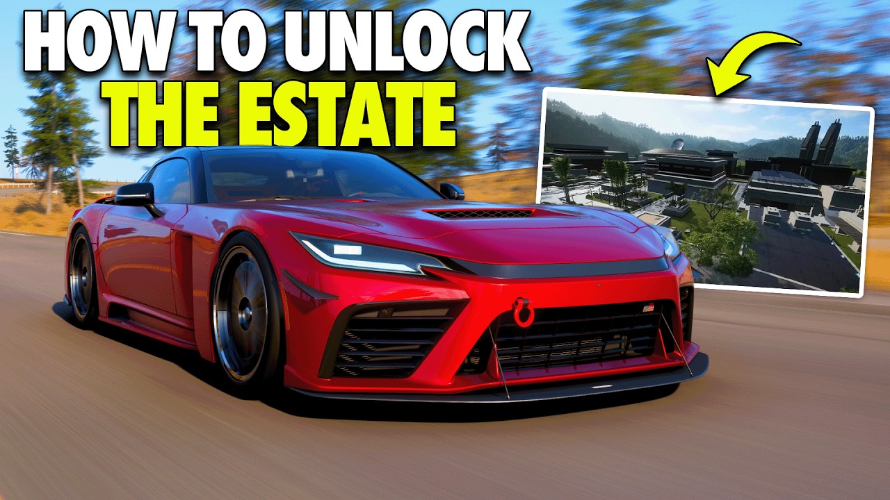 Как мгновенно разблокировать поместье в Forza Horizon 6!