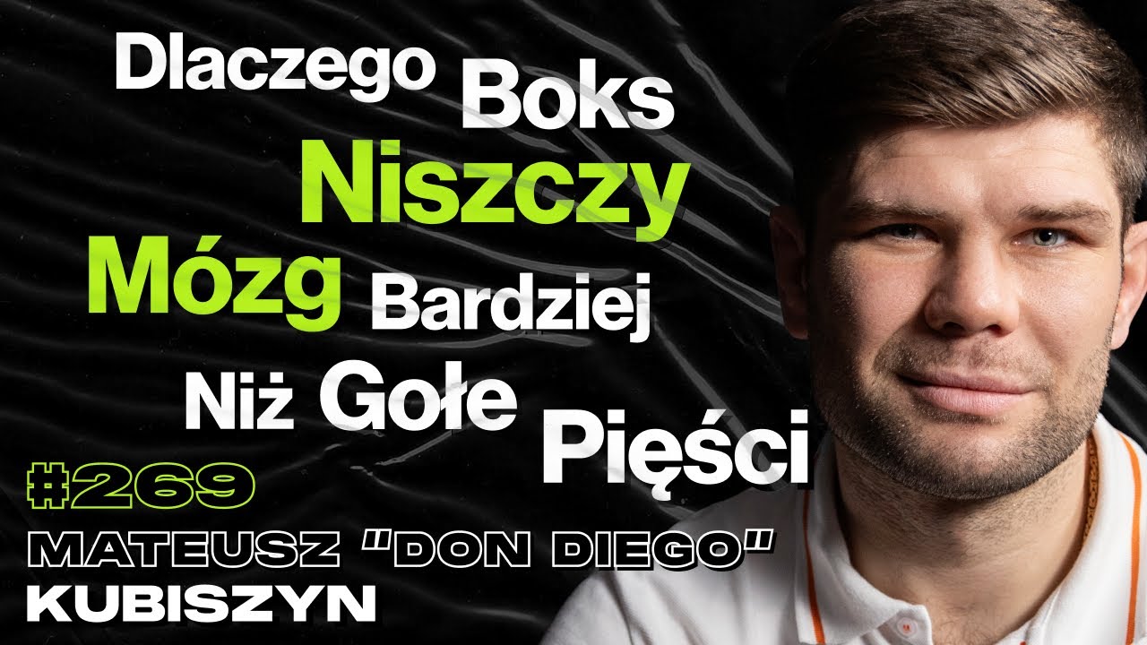 #269 Jak Walka w Ringu Weryfikuje &bdquo;Gangster&oacute;w&rdquo;? Sterydy, Strażak - Mateusz &ldquo;Don Diego&rdquo; Kubiszyn