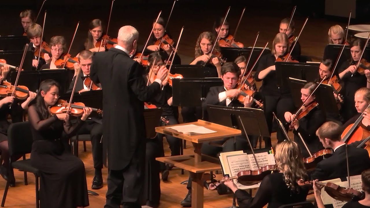 Symphony no. 8, Movement III by Anton&iacute;n Dvoř&aacute;k, Luther College Symphony Orchestra