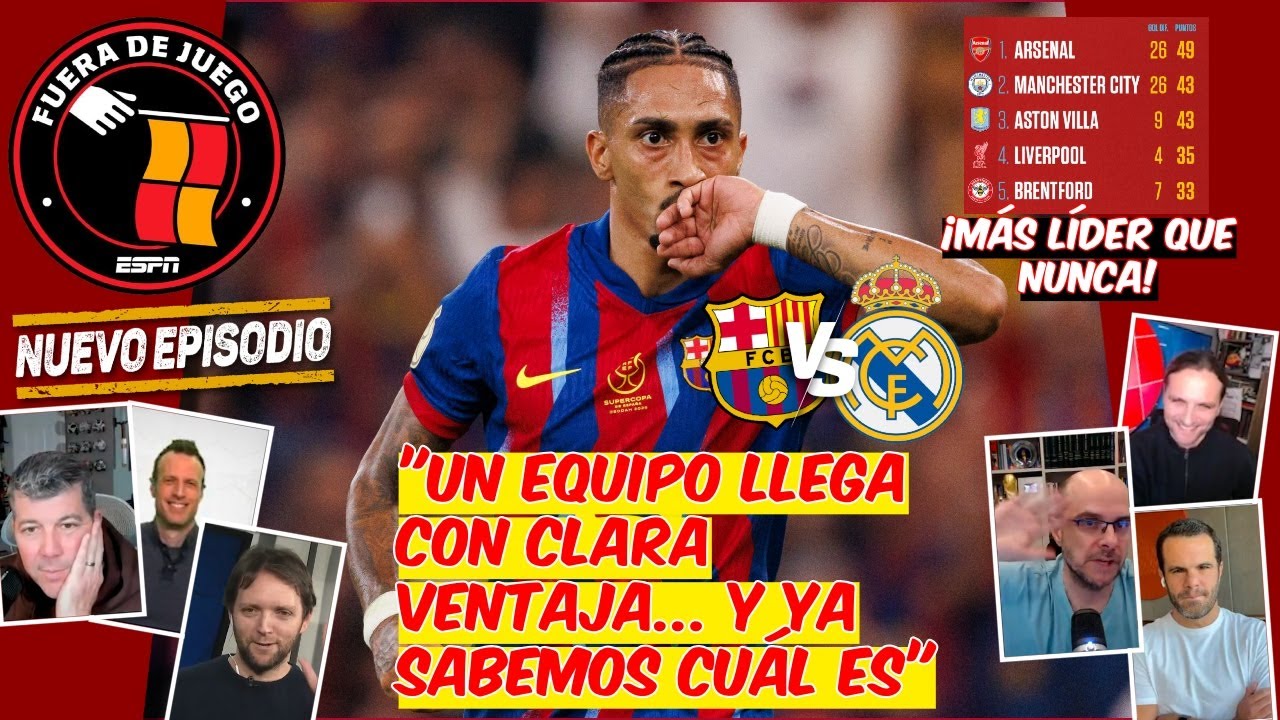 REAL MADRID NO tiene NI CHANCE contra BARCELONA en la FINAL de la SUPERCOPA | Fuera De Juego