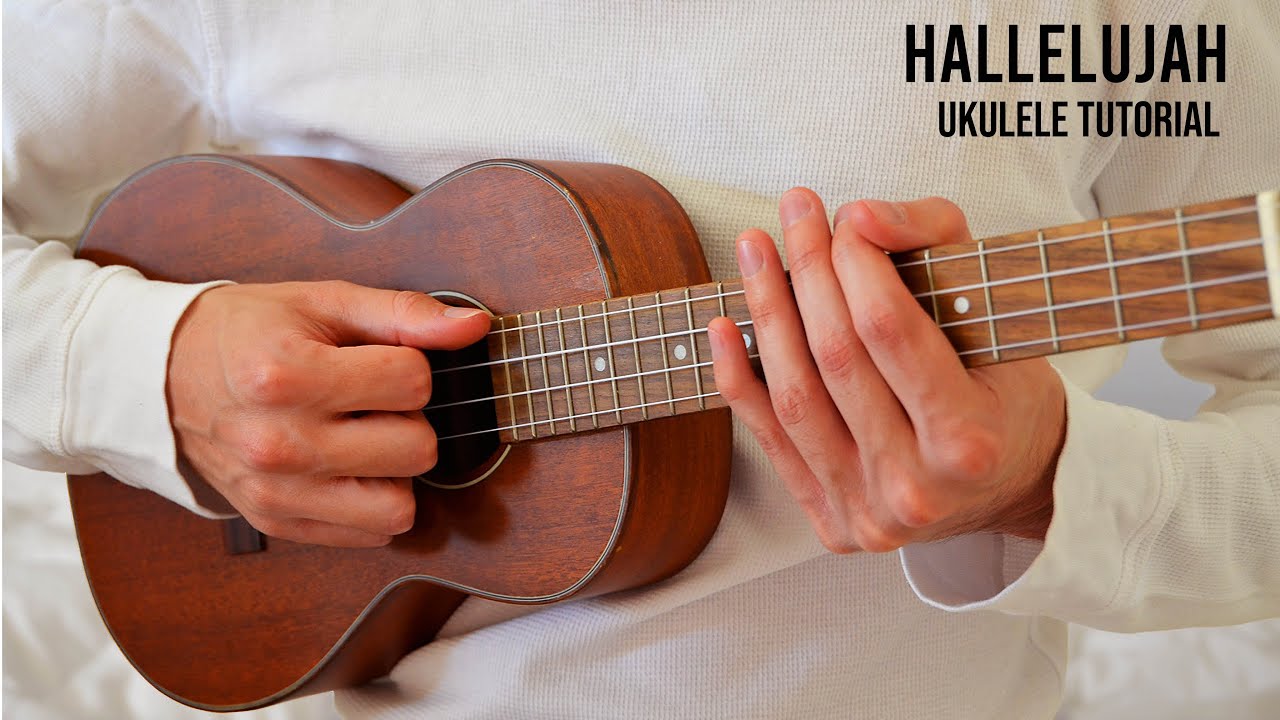 Hallelujah EASY Ukulele Tutorial With Chords / Lyrics