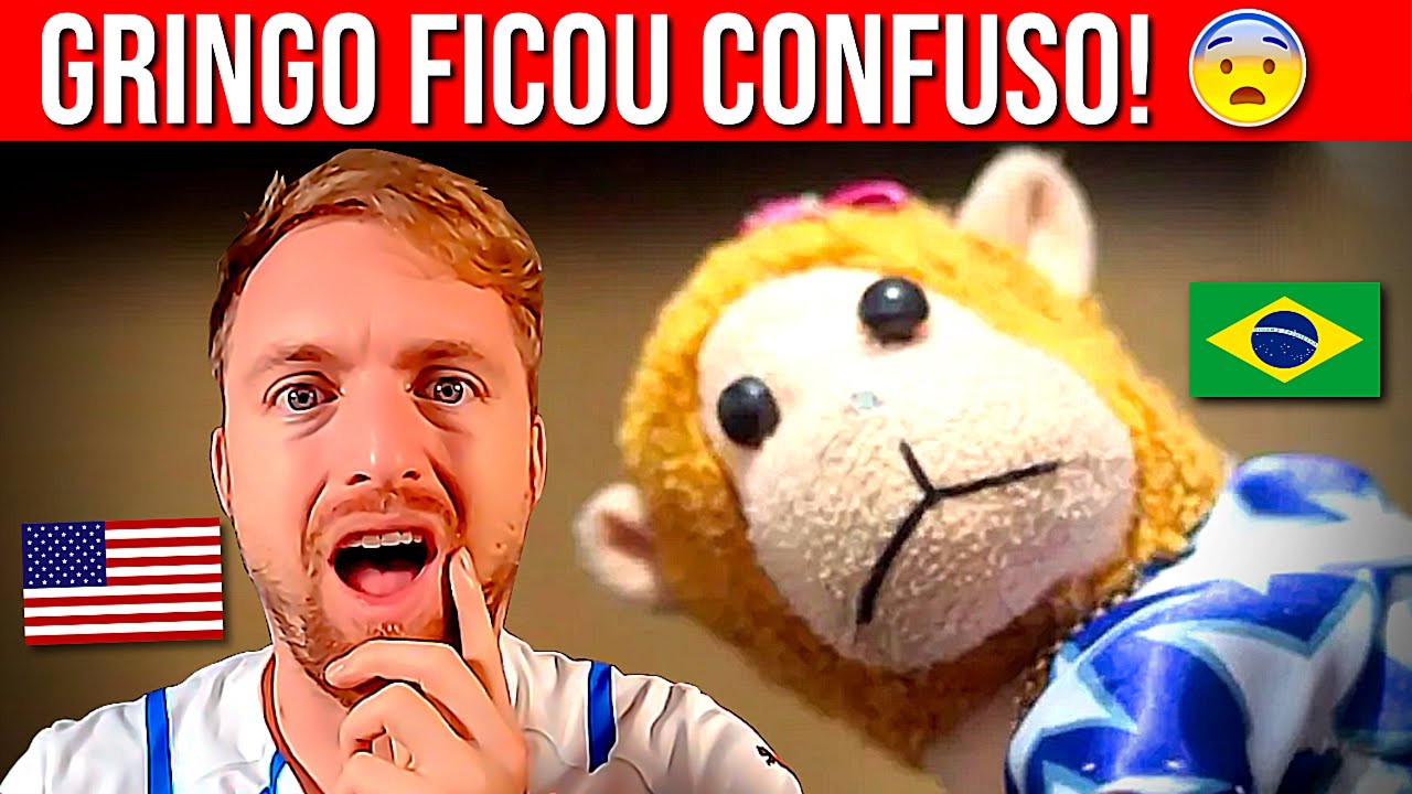 GRINGO ENLOUQUECE COM TRAVA-LÍNGUAS EM PORTUGUÊS