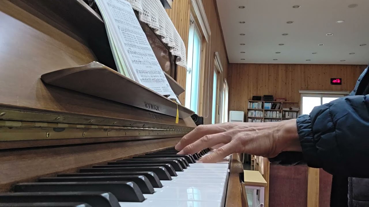 내 주님 입으신 그 옷은🌅시편교회 2💧  찬양누림🎻한 소프라노,  권테너,피아노