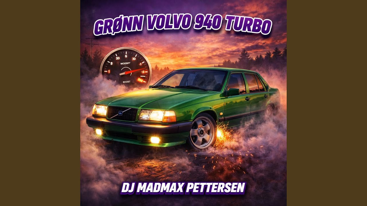 Grønn volvo 940 turbo