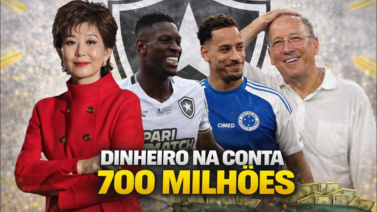 AGORA SIM! 1 BILHÃO! REFORÇO vai SER ANUNCIADO e DINHEIRO LIBERADO no FOGÃO! BOTAFOGO ENCANTA!