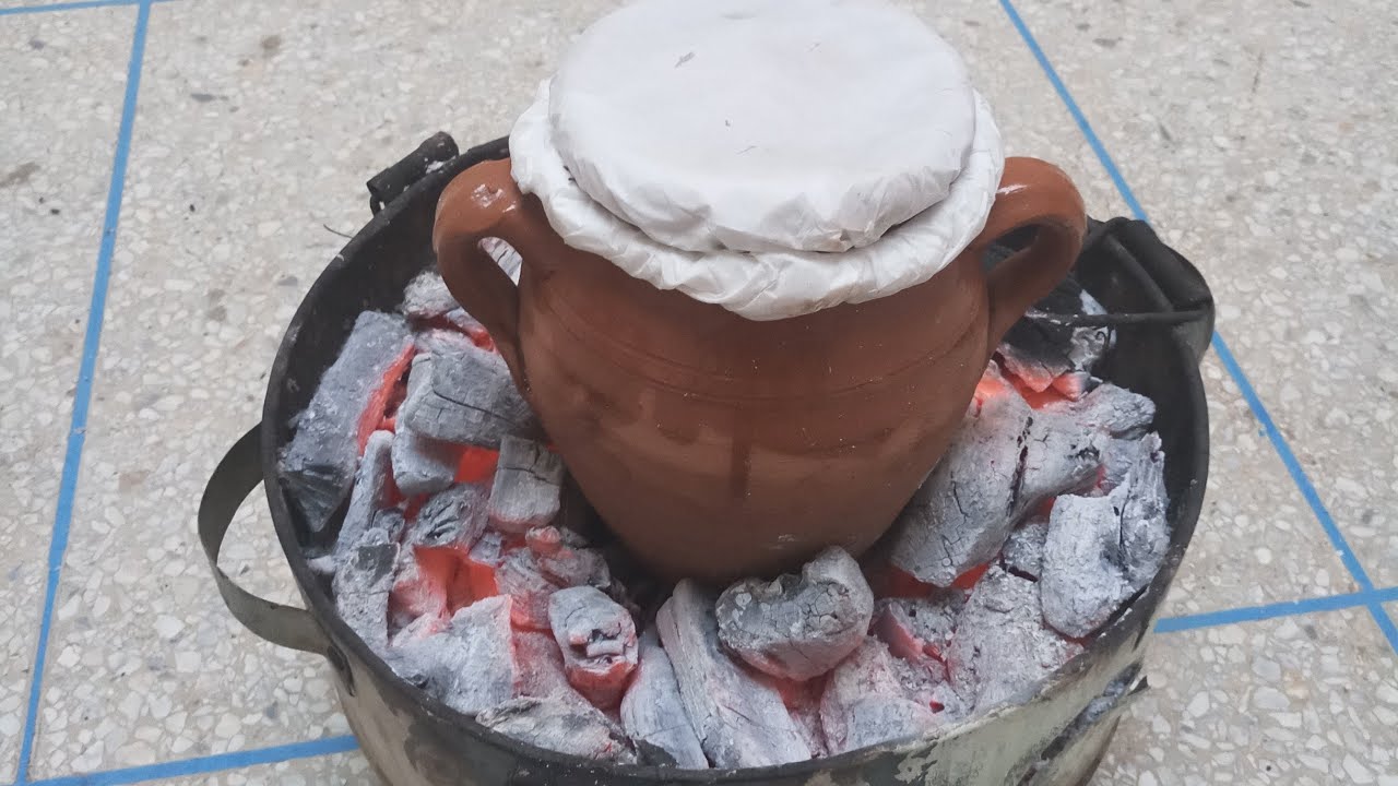 الطنجية المراكشية (طايبة  على لمجمر)