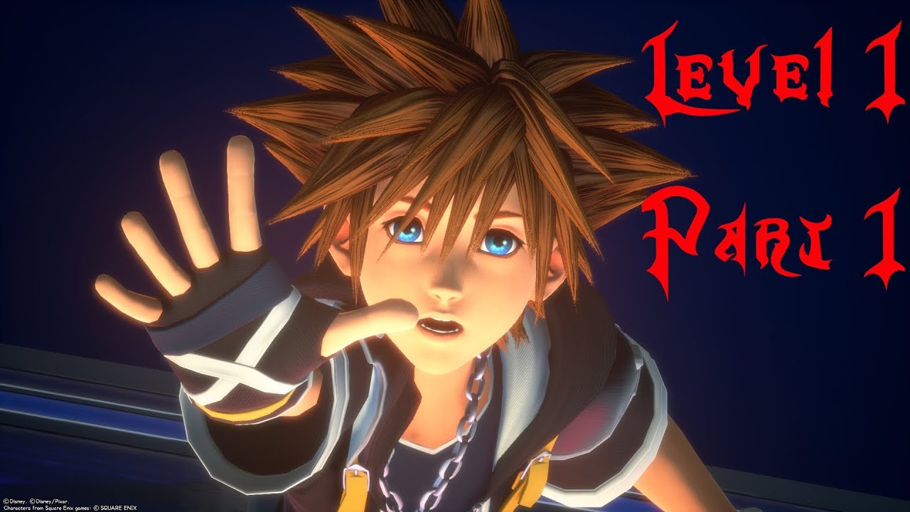 Kingdom Hearts 3 Critical Mode Level 1 Walkthrough Part 1 - No Commentary - PS4 PRO