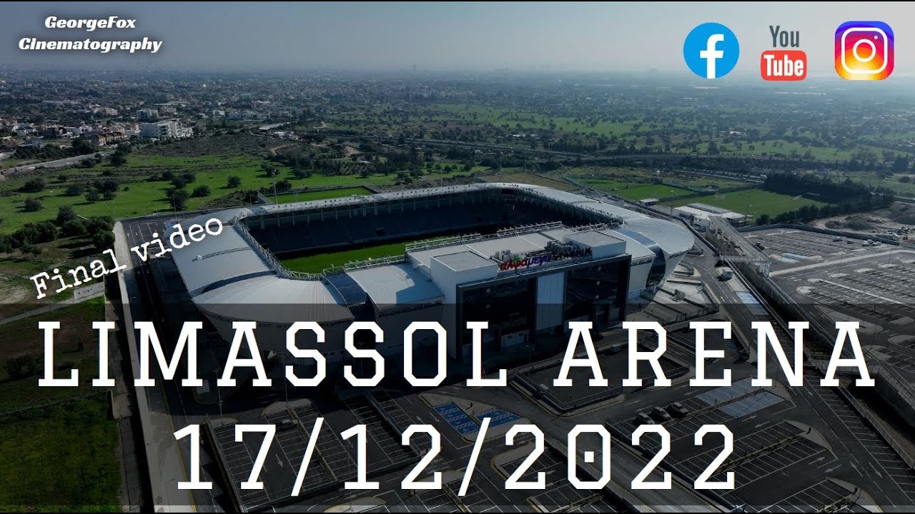 Limassol Arena-Άλφα Μέγα Stadium | 17/12/2022 - Το τελευταίο βίντεο του νέου γηπέδου στο κανάλι