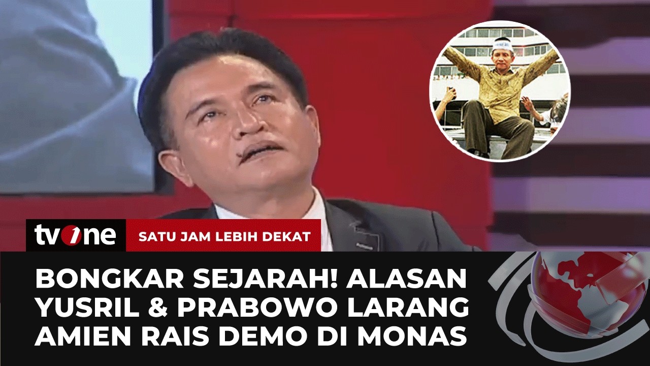 Cerita Yusril dan Prabowo Bujuk Amin Rais yang Gerakan Mahasiswa untuk Geruduk Rezim Soeharto