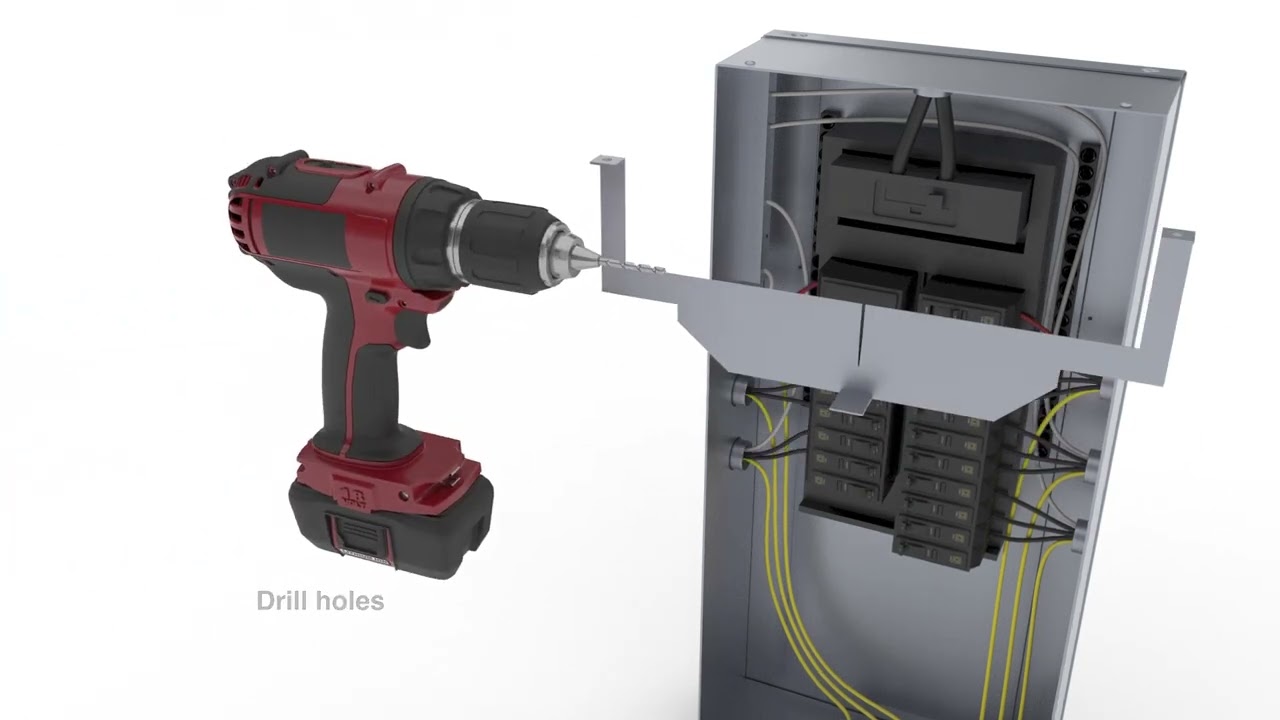 How to install a generator interlock kit - Kit made by Generator interlock Technologies