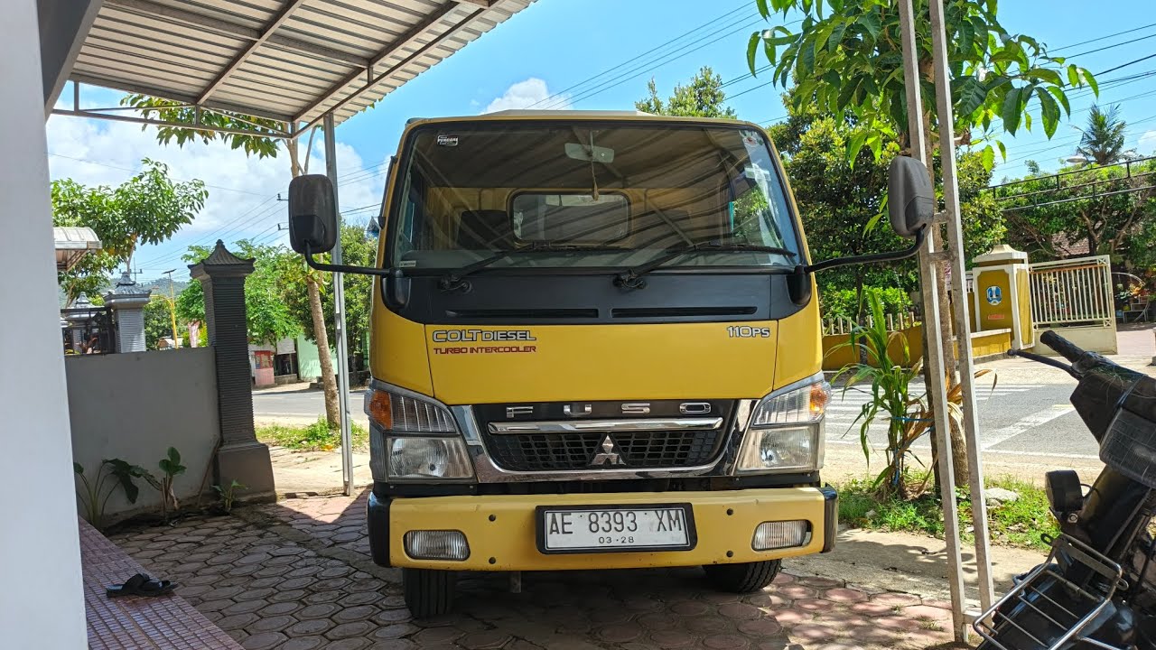 Canter 2010 bak kayu , tampilan jadi mbois