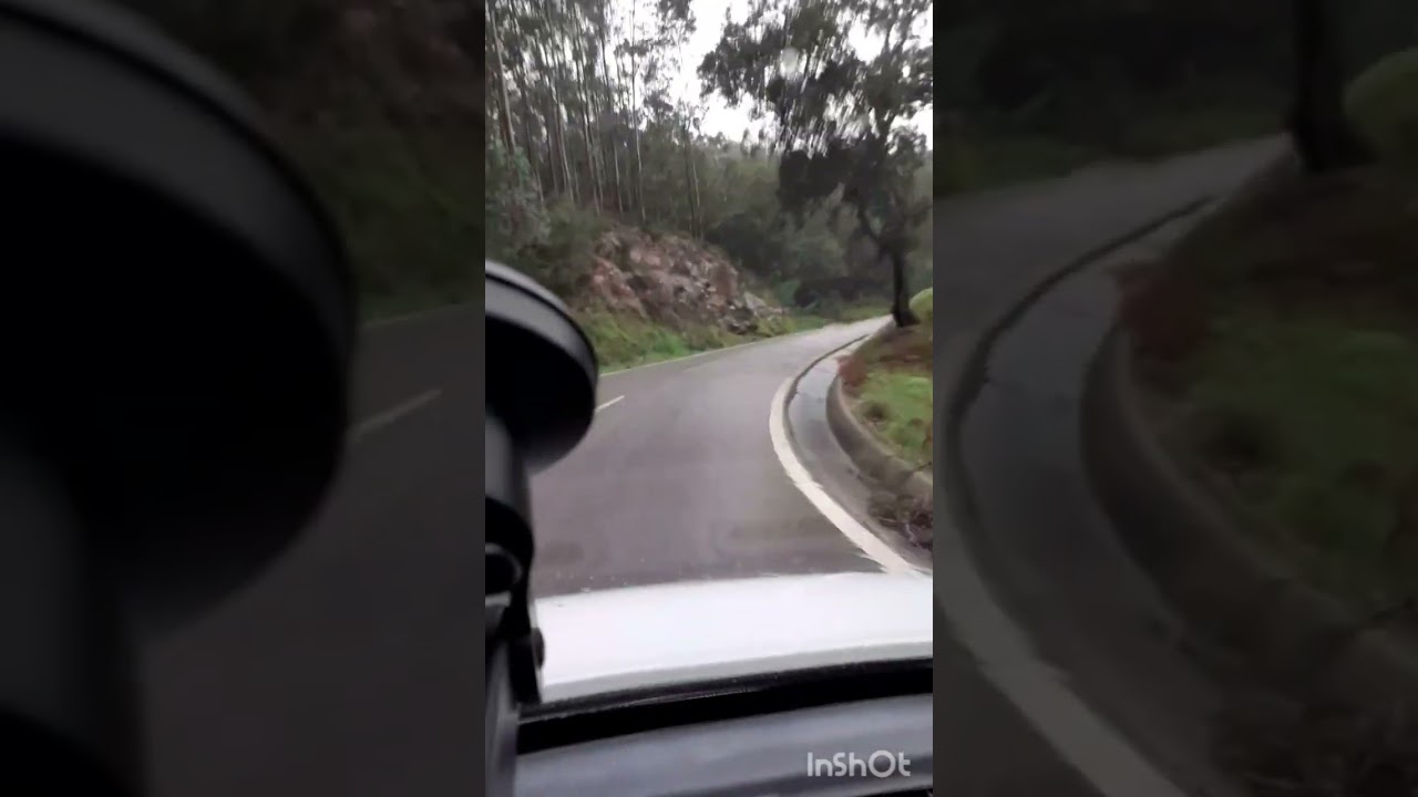 Pelos caminhos das serras aver se encontrava se o sol mas é agua em todo o Portugal continental