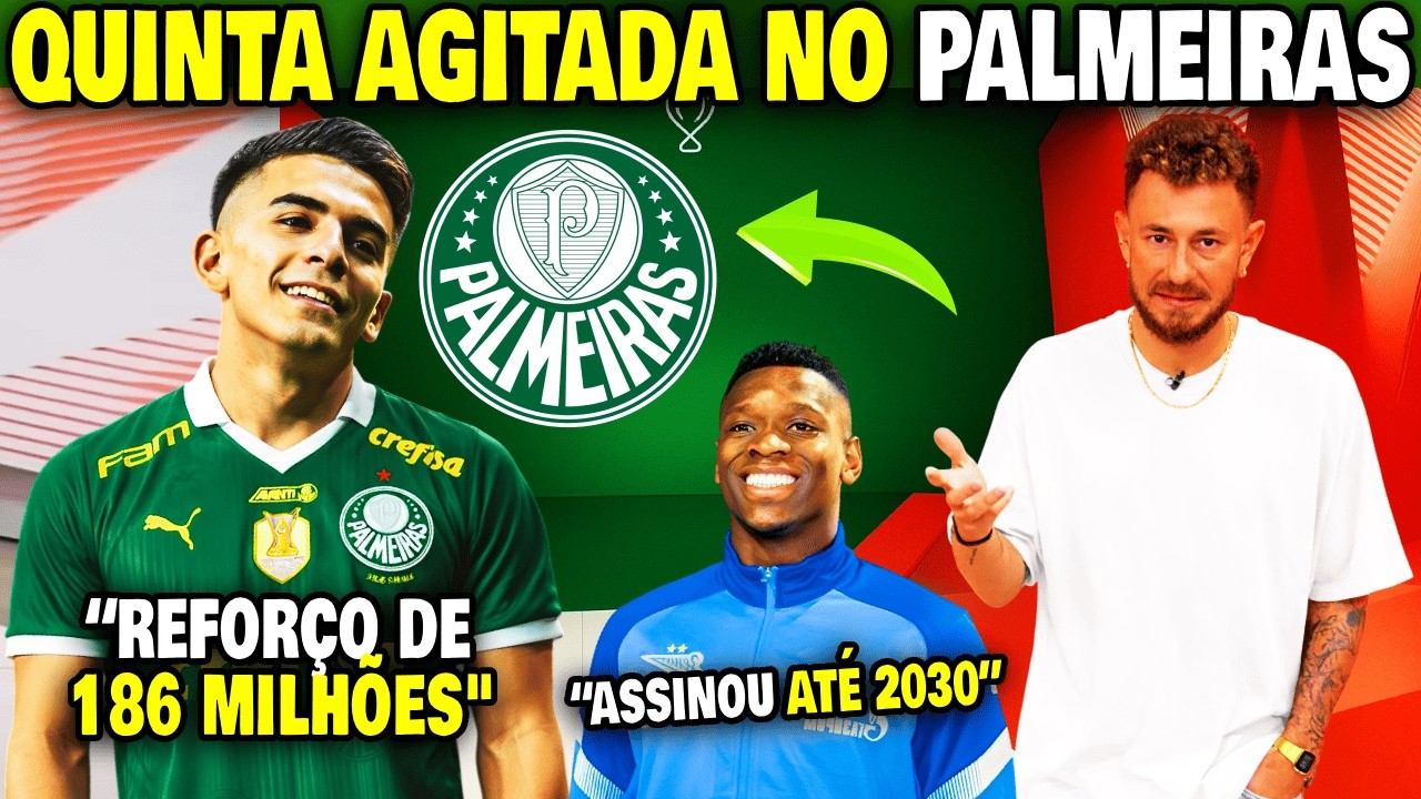 🚨GLOBO ESPORTE SP 12/02! VERDÃO FEZ ACORDO DE 176 MILHÕES! 4º REFORÇO CHEGOU?! NOTICIAS DO PALMEIRAS